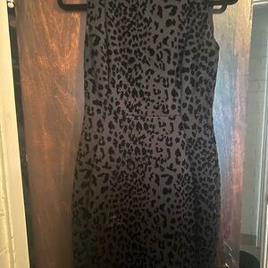 Calvin Klein Black Strapless Sheath Dress